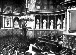 The Chamber of the French Senate, Paris, France, 1926. Artist: Unknown