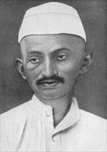 Mohandas Karamchand Gandhi (1869-1948), Indian nationalist leader, 1926. Artist: Unknown