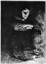 'Dans les Cendres', c1870-1930 (1924). Artist: Paul Albert Besnard