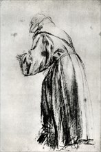 Study for the St Bernardino in the Votive picture of Doge Gritti, c1535, (1937). Artist: Titian