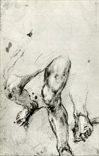Study for the Martyrdom of St Lawrence in Venice, c1550, (1937). Artist: Titian