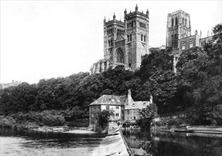 Durham Cathedral, 1926. Artist: Unknown