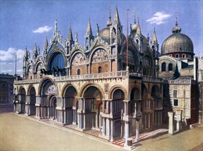 St Mark's Basilica, Venice, Italy, 1926. Artist: Unknown