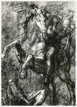 'Horseman', c1565, (1937). Artist: Titian