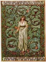 'Flora', 1886 (1934). Artist: Unknown