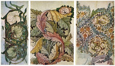 Working drawings by William Morris (1834-1896), 1934.Artist: William Morris