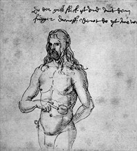 'Self Portrait', about 1512-1513 or 1519, (1936). Artist: Albrecht Dürer