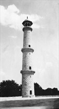 A minaret at the Taj Mahal, Agra, India, 1916-1917. Artist: Unknown