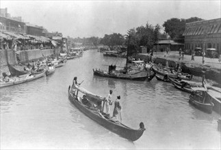 Ashar Creek, Basra, Iraq, 1917. Artist: Unknown