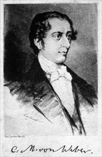 Carl Maria von Weber (1786-1826), German composer, 20th century. Artist: Unknown