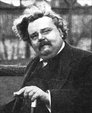 G.K. Chesterton (1874-1936), English writer, early 20th century. Artist: Unknown