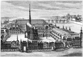 The palace, 16th century (1849). Artist: Unknown