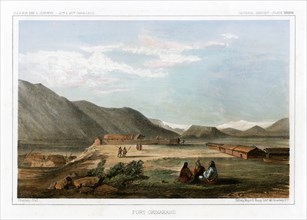 Fort Okinakane, USA, 1856.Artist: John Mix Stanley