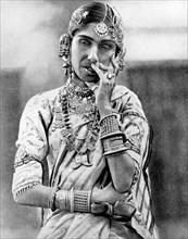 Indian nautch girl, 1936. Artist: Unknown
