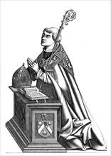 Étienne de Poncher (1446-1524), Bishop of Paris, 16th century (1849). Artist: Unknown