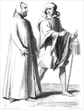 Florentine plebeian and henchman, 14th century (1849). Artist: Unknown