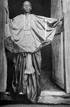 A woman from Harar in festival attire, Ethiopia, 1922. Artist: Unknown