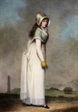 'Portrait of an Irish Girl', late 18th-early 19th century, (1910). Artist: Adam Buck