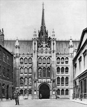 Gateway of the Guildhall, London, 1926-1927.Artist: McLeish