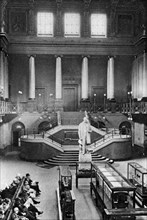 Central Hall, Euston Station, London, 1926-1927.Artist: McLeish