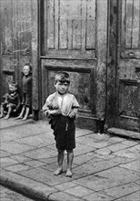 An East End child, London, 1926-1927. Artist: Unknown