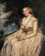 Charlotte, Lady Milnes 18th century (1910).Artist: George Romney
