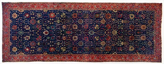An Isphahan carpet from the 16th century, 1910. Artist: Unknown