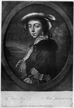 Margaret 'Peg' Woffington (1720-1760), Irish actress, 18th century (1905).Artist: Jackson