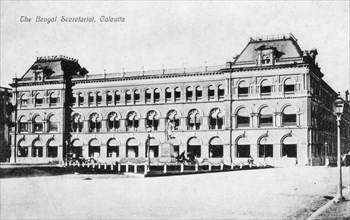 'The Bengal Secretariat, Calcutta', India, early 20th century. Artist: Unknown