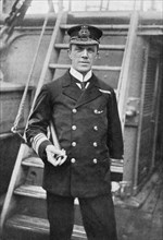 Vice-Admiral Sir Frederick Sturdee, British sailor, First World War, c1916, (c1920). Artist: J Russell & Sons