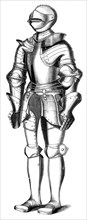 16th century armour, 1849. Artist: Unknown