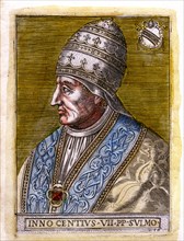 Pope Innocent VII (c1336-1406), c19th century. Artist: Unknown