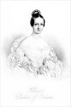 Hélène of Mecklenburg-Schwerin, Duchess of Orléans (1814-1858), 19th century. Artist: Unknown