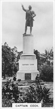 Captain Cook's statue, Australia, 1928. Artist: Unknown