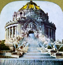 The Central Cascade from the World Fair, St Louis, Missouri. USA, 1904. Artist: Unknown