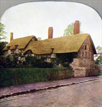 Ann Hathaway's cottage, Stratford-upon-Avon, Warwickshire, early 20th century. Artist: Unknown