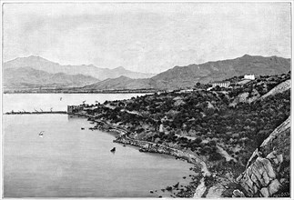 'View of Stora Bay', c1890. Artist: Meunier