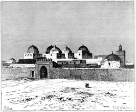 'The Mosque of the Swords, Kairwan', c1890. Artist: Meunier
