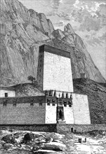 Monastery at Shigatze, Tibet, c1890. Artist: Unknown