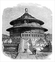 'The Temple of Heaven, Peking', c1890.Artist: Laplante