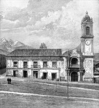 The Palace of Congress, La Paz, Bolivia, 1895. Artist: Unknown