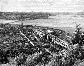 Rio Laja and the Biobio Confluence, Chile, 1895. Artist: Unknown