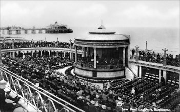 The new band enclosure, Eastbourne, East Sussex, early 20th century. Artist: Unknown