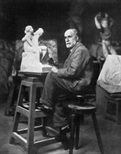 Joseph-Antoine Bernard (1866-1931), French sculptor, 1931. Artist: Unknown