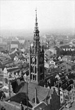 Marienkirche Church steeple, Germany, 1926. Artist: Unknown