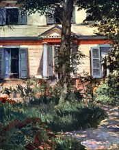'The House at Rueil', 1882 (1926).Artist: Edouard Manet