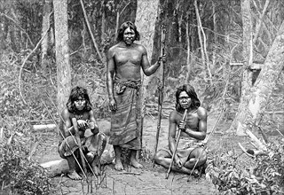 Angaite Indians, North Chaco, Paraguay, 1895. Artist: Unknown