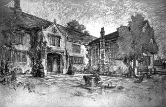 'House designed upon old English farmhouse', 1925.Artist: M Adams-Acton