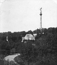 Angel of Peace Monument, Munich, Germany, c1900. Artist: Wurthle & Sons