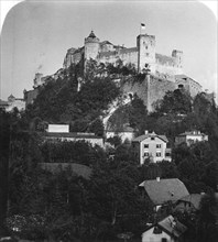 Festung Hohensalzburg, Salzburg, Austria, c1900s.Artist: Wurthle & Sons